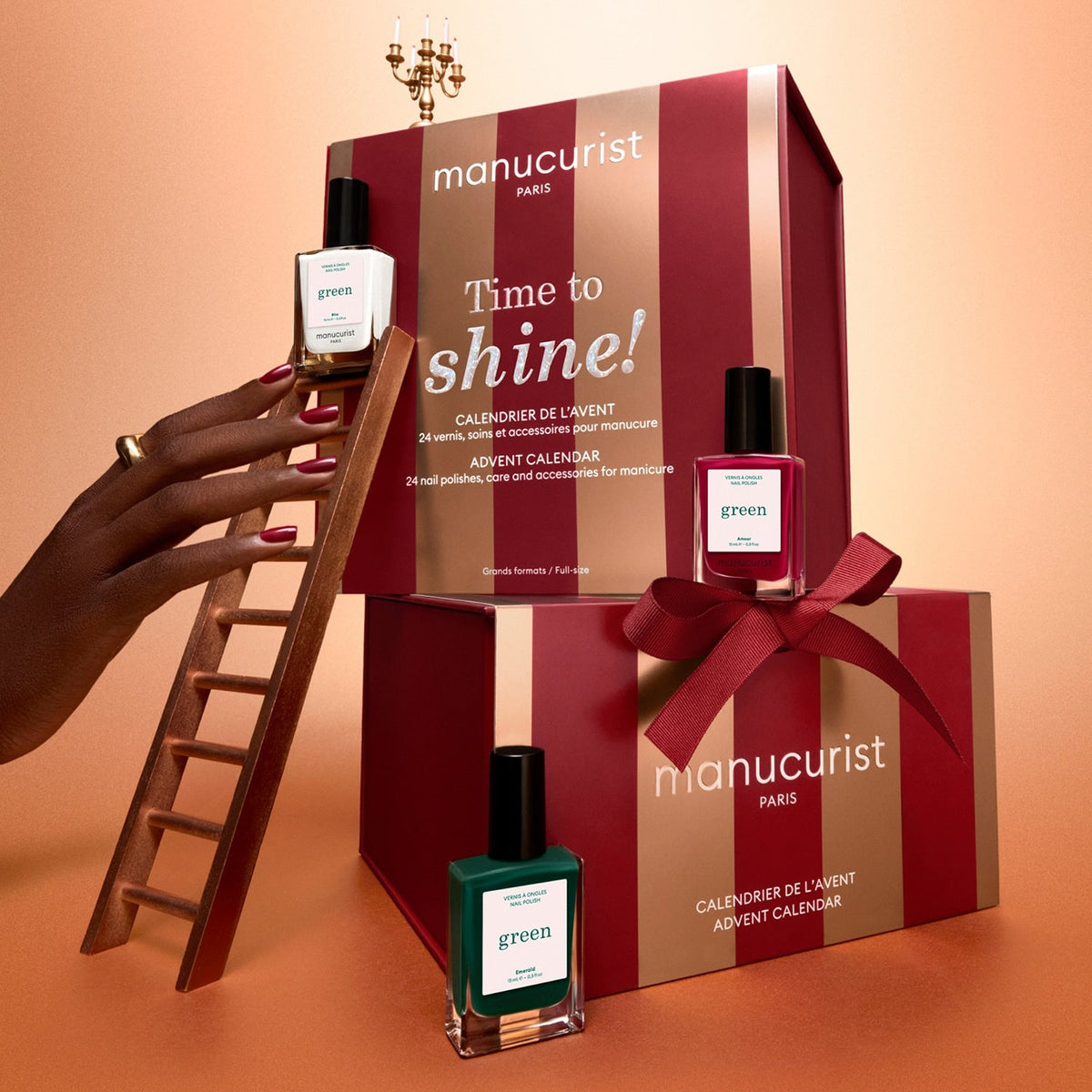 Calendrier de l'Avent Time to Shine - Vernis à ongles et soins